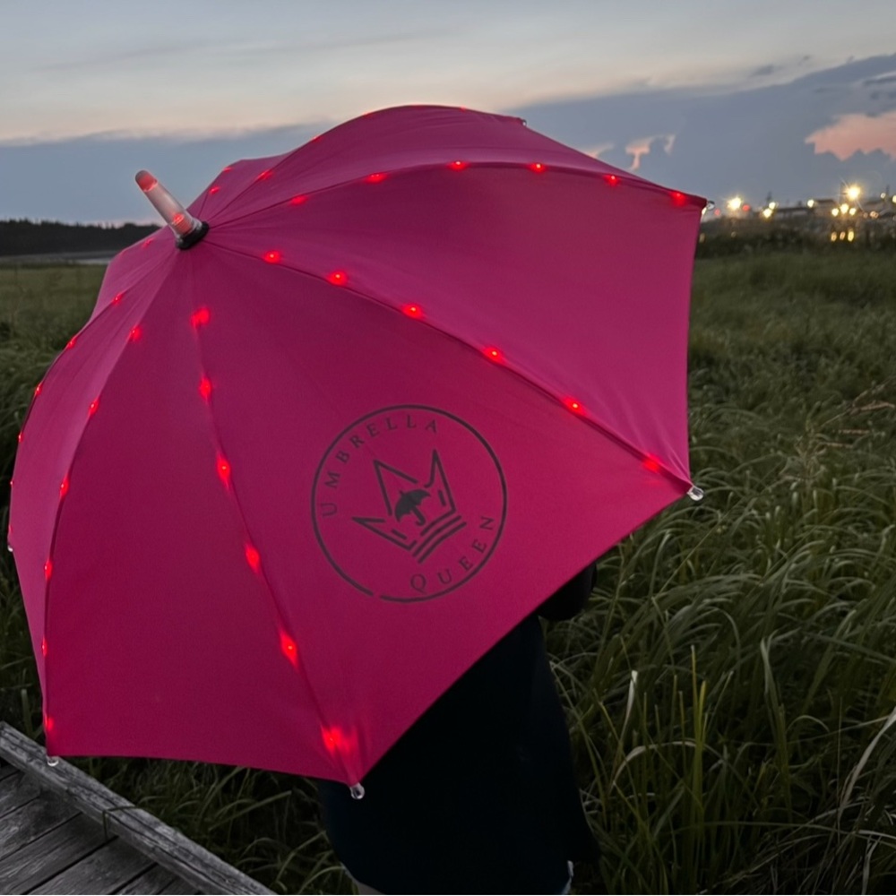 Kids LED Umbrella - Pink
